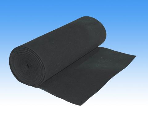 Nonwoven cloth with activated carbon